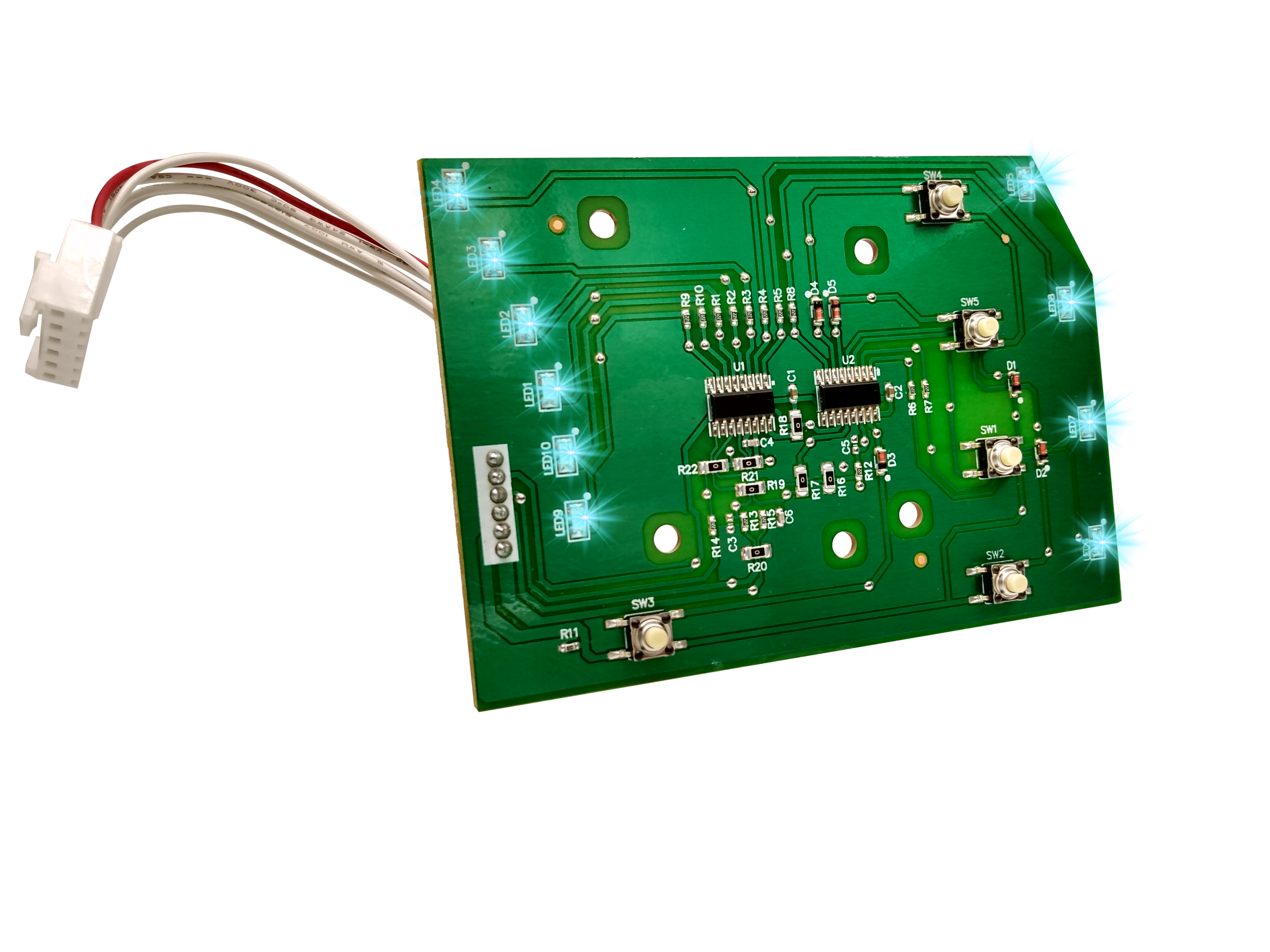 Placa Interface compatível com LTC10 V2 | LAC09/11/12/13 | LES13/15 | LTD09/11/13/15 | LT10B/12B/13B | LT12F/15F | LPE16